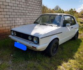 VOLKSWAGEN GOLF CABRIO GTI ES GIBT NUR NOCH WENIGE VW GOLF MK1 CABRIO GTI. 82KW 112PS