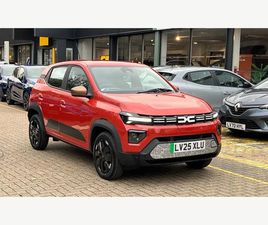 DACIA SPRING DACIA SPRING 27KWH EXTREME 65 48KW 5DR AUTO SAT NAV+REAR CAMERA+CARPLAY HATCHBACK 2025, 2426 MILES, £10789 - 32959643 - EXCHANGEANDMART.CO.UK