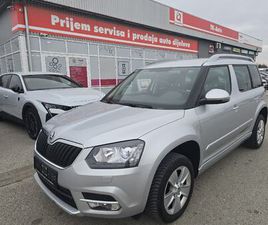 ŠKODA YETI 1,6 TDI AUTOMATIK..67 TKM..XENON, 2014 GOD.