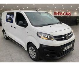 2020 VAUXHALL VIVARO 3100 2.0D 120PS EDITION H1 VAN POLICE CELL 5 SEATER PANEL VAN DIESEL MANUAL