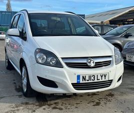 2013 VAUXHALL ZAFIRA 1.6 EXCLUSIV
