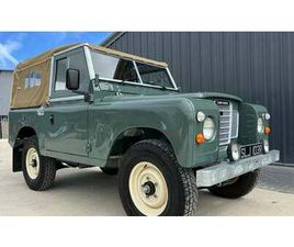 LAND ROVER SERIE III 1977 LAND ROVER SERIES 3 VERT MANUEL, 4 VITESSES CONDUITE...