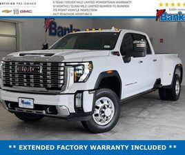 CERTIFIED 2024 GMC SIERRA 3500 DENALI