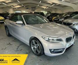 BMW SERIE 2 CABRIOLET 220 2.0 220D SPORT AUTO EURO 6 (START/STOP) 2DR