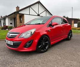 VAUXHALL CORSA 2013 VAUXHALL CORSA D 1.7 CDTI SRI VX-LINE