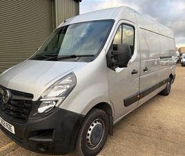 VAUXHALL MOVANO 2.3 CDTI 3500 BITURBO EDITION PANEL VAN 5DR DIESEL MANUAL FWD L3 H2 EURO 6 (135 PS)