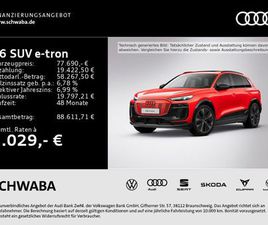 AUDI Q6 E-TRON AUDI Q6 E-TRON QUATTRO 8-FACH BEREIFT