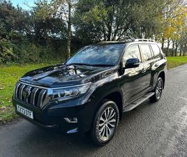 TOYOTA LAND CRUISER 2023 TOYOTA LAND CRUISER INVINCIBLE 2.8 D-4D 204PS 7 SEAT AUTOMATIC 4X4 CAR - 18000 MILES ESTATE ...