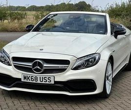 MERCEDES CLASSE C CABRIOLET C 63 AMG 4.0 C63 V8 BITURBO AMG (PREMIUM) CABRIOLET SPDS MCT EURO 6 (START/STOP) 2DR