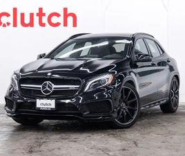 MERCEDES GLA GLA 45 AMG 2017 MERCEDES-BENZ GLA 45 AMG AWD W/ APPLE CARPLAY, NAV, SUNROOF