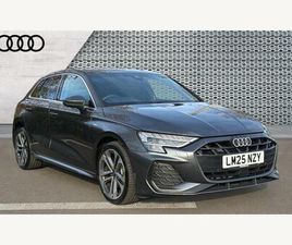 AUDI A3 SPORTBACK 1.5 TFSIE 40 S LINE SPORTBACK S TRONIC EURO 6 (START/STOP) 5DR 17.9KWH