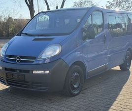 OPEL VIVARO COMBI OPEL VIVARO KOMBI L1H1*KLIMA*9-SITZER*TÜV/ASU NEU*TOP