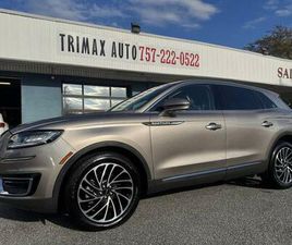 2019 LINCOLN NAUTILUS RESERVE