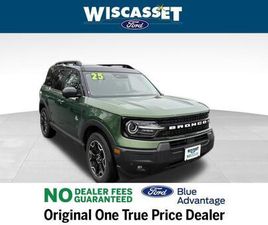 CERTIFIED 2025 FORD BRONCO SPORT OUTER BANKS