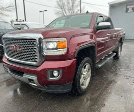 GMC SIERRA 2500HD CREW CAB 2015 GMC SIERRA 2500 HD DENALI • 6.6L DURAMAX DIESEL • CREW CAB