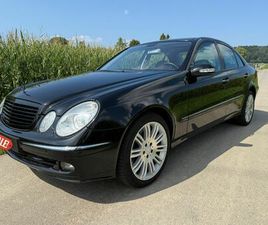 MERCEDES CLASSE E E 420 MERCEDES BENZ E420 CDI V8 BI TURBO SCHWARZ MFK 03/25 SERVICE
