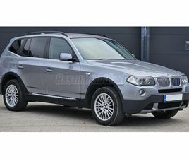 BMW X3 2.5 SI (AUTOMATA) ÜLÉSFŰTÉS. GYÁRI VONÓHOROG. DIGIT KLÍMA. VALÓS KM