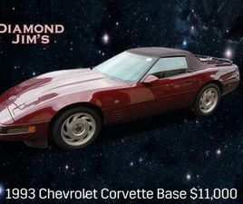 CORVETTE C4 USED 1993 CHEVROLET CORVETTE BASE