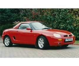 MG MGF 1996 MG MGF ROUGE MANUEL, 5 VITESSES CONDUITE À DROITE IN...