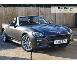 2018 FIAT 124 1.4 MULTIAIR 124 SPIDER LUSSO PLUS