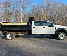2018 FORD F-550 XL CREW CAB – 11’ STEEL MASON DUMP – ONLY 50,350 MILES