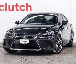 2019 LEXUS IS 300 AWD W/ HEATED FRONT SEATS, BLUETOOTH, REARVIEW