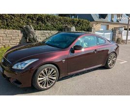 INFINITI G COUPE G37 INFINITI G37S CONFIGURATION UNIQUE