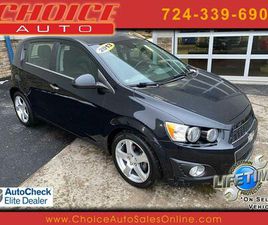CHEVROLET SONIC USED 2013 CHEVROLET SONIC LTZ