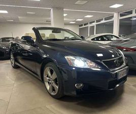 LEXUS IS IS 250 CABRIO 250C LUXURY AUTO IPERFULL UFF ITALIANA