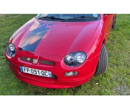 MG F 2001 MG MGF ROUGE MANUEL, 4 VITESSES CONDUITE À DROITE IN...