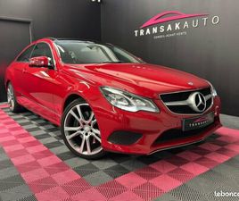 MERCEDES CLASSE E COUPE 400 3.5L 333CH SPORTLINE SECONDE MAIN SUIVI COMPLET RÉVISION À JOUR