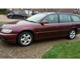 VAUXHALL OMEGA 2003 VAUXHALL OMEGA ROUGE MANUEL, 5 VITESSES CONDUITE À D...