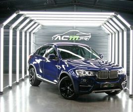 BMW X4 (F26) XDRIVE 35D 313CH XLINE CAMERA / CUIR NOIR / KEYLESS GO / 35DA