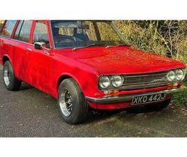 1971 DATSUN 510 ROUGE MANUEL, 4 VITESSES CONDUITE À DROIT...