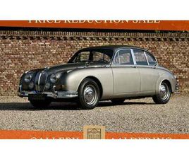 JAGUAR MARK 2 1966 JAGUAR MARK 2 ARGENT MANUEL, 4 VITESSES CONDUITE À G...