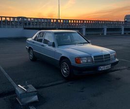 MERCEDES 190 MERCEDES BENZ 190 E 2.0 1991 - CARRARA GRAU - OZ RACING FELGEN