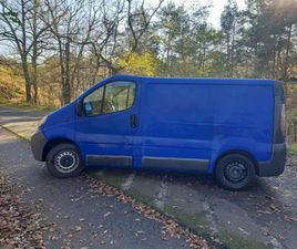 OPEL VIVARO 2003 1.9 DCI NIEBIESKI JASIEŃ • OLX.PL