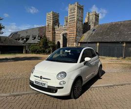 2012 FIAT 500 0.9 TWINAIR PLUS 3DR HATCHBACK PETROL MANUAL