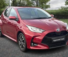 TOYOTA YARIS 2021 TOYOTA YARIS 1.5 HYBRID DESIGN 5DR CVT HATCHBACK HYBRID AUTOMATIC