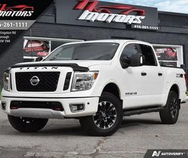 NISSAN TITAN 2018 NISSAN TITAN 4X4 CREW CAB - PRO 4X