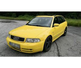 AUDI S4 B5 2.7 V6 QUATTRO IMOLAGELB FACELIFT RECARO NAVI+ VOLL