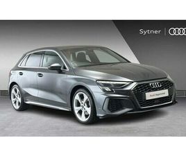 AUDI A3 SPORTBACK 35 TFSI AUDI A3 SPORTBACK S LINE 35 TFSI 6-SPEED