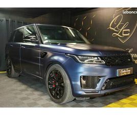 LAND-ROVER RANGE ROVER SPORT 5.0 V8 SUPERCHARGED 525CH HSE DYNAMIC MARK VII - CONFIGURATION EXCEPTIONNELLE - IMMAT FRANCE - TRÈS OPTIONNÉS - SUIVI COMPLET - CT 