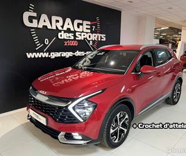 KIA SPORTAGE 1.6 T-GDI 230 HEV BVA6 4X2 DESIGN + CROCHET D'ATTELAGE