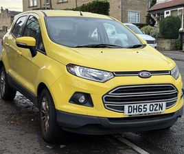2016 - 1.0T ECOBOOST ZETEC SUV 5DR PETROL MANUAL 2WD EURO 6 (START/STOP) (125 PS)