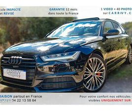 AUDI A6 AVANT AUDI A6 3.0 TDI BI-TURBO 326CH QUATTRO GARANTIE 12 MOIS BLACK NOVEMBER - COMPÉTITION - CAMÉRA 360 - TOIT OUV PANO - JANTES 20
