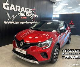 RENAULT CAPTUR TCE 100 GPL EVOLUTION + PACK CITY (CAMÉRA DE RECUL) + TOIT NOIR