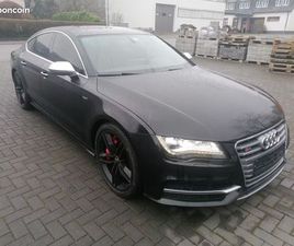 AUDI S7 SPORTBACK 4.0 V8 TFSI 420CH QUATTRO - CAMERA/NAVI - PHARES BI XÉNON/LED - AUDIO BOSE - SIÈGES CHAUFFANTS - CARNET COMPLET AUDI