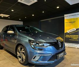 RENAULT MEGANE GT RENAULT MÉGANE IV 1.6 TCE 205 EDC GT 4CONTROL / APPLE CARPLAY REG ADAPTATIF ENTRETIEN RENAULT