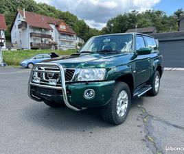 NISSAN PATROL 3.0 GR-DI 160CH CHÂSSIS COURT - 1ÈRE MAIN - CARNET D'ENTRETIEN À JOUR - BVA - CLIM - 105000KM